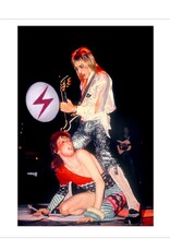 Rock Ronson Straddling Bowie, UK 1973 by Mick Rock