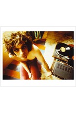 Rock Syd Barrett with Record Player, London 1969 by Mick Rock