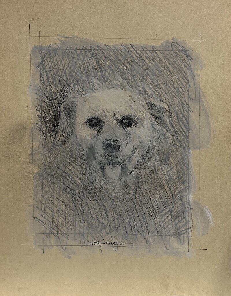 Lasker Dog by Joe Lasker