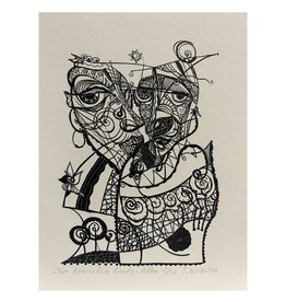 Unknown Two Decorative Heads by Unknown