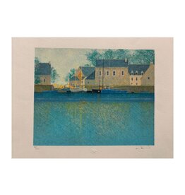 Bourrié Le Port Du Guildo V by André Bourrié