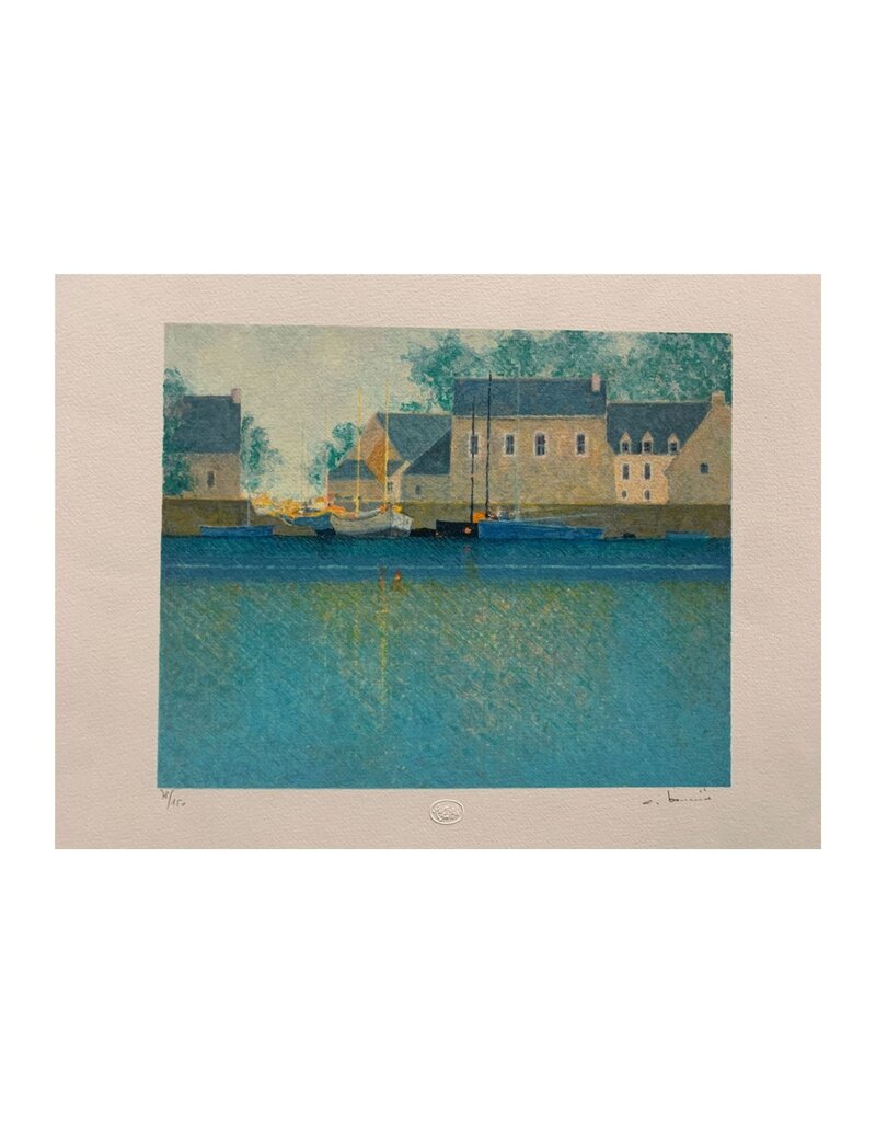 Bourrié Le Port Du Guildo V by André Bourrié