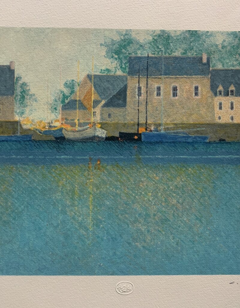 Bourrié Le Port Du Guildo V by André Bourrié