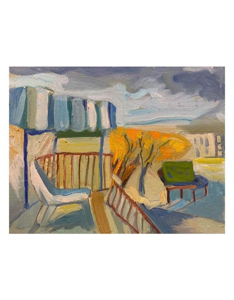 Gordaneer Balcony, Yerbes St. Montreal by James Gordaneer