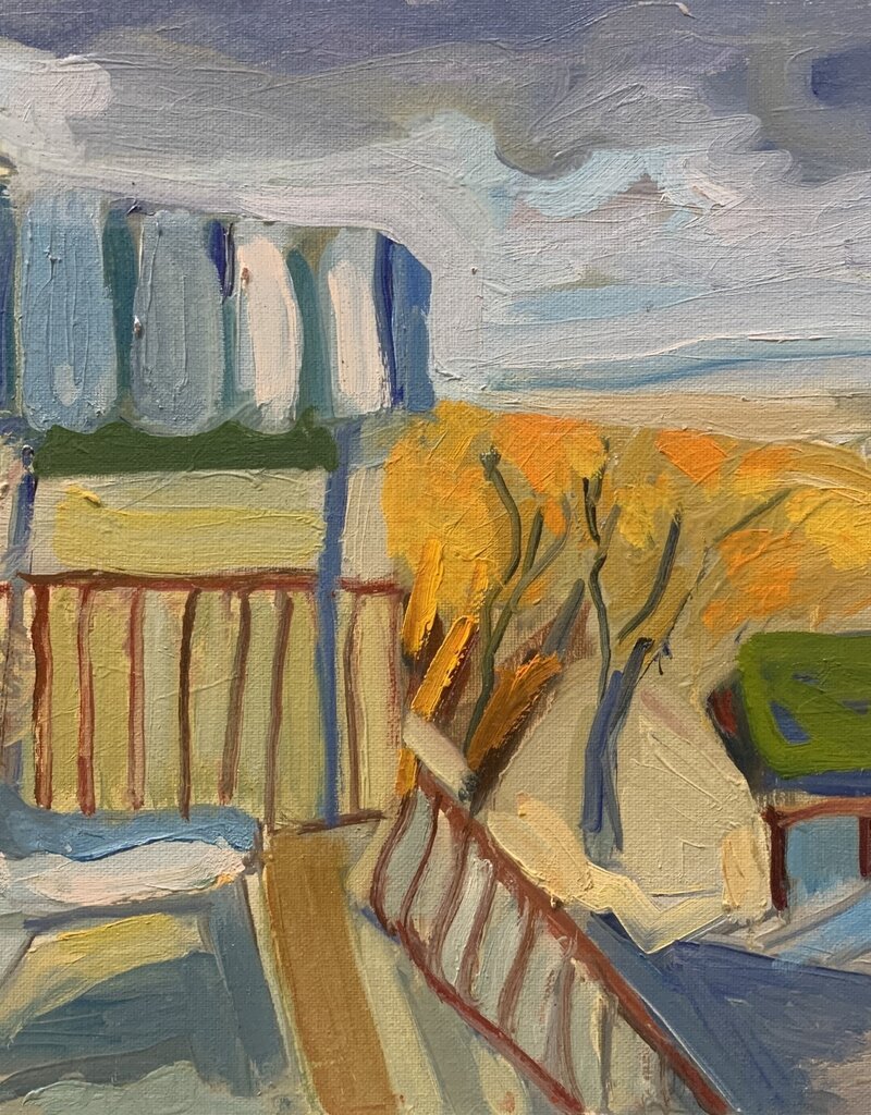 Gordaneer Balcony, Yerbes St. Montreal by James Gordaneer