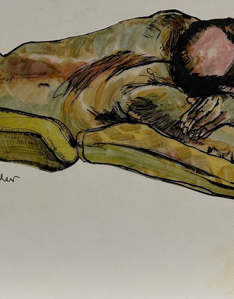 Bonder Reclining Male by Josh Z. Bonder