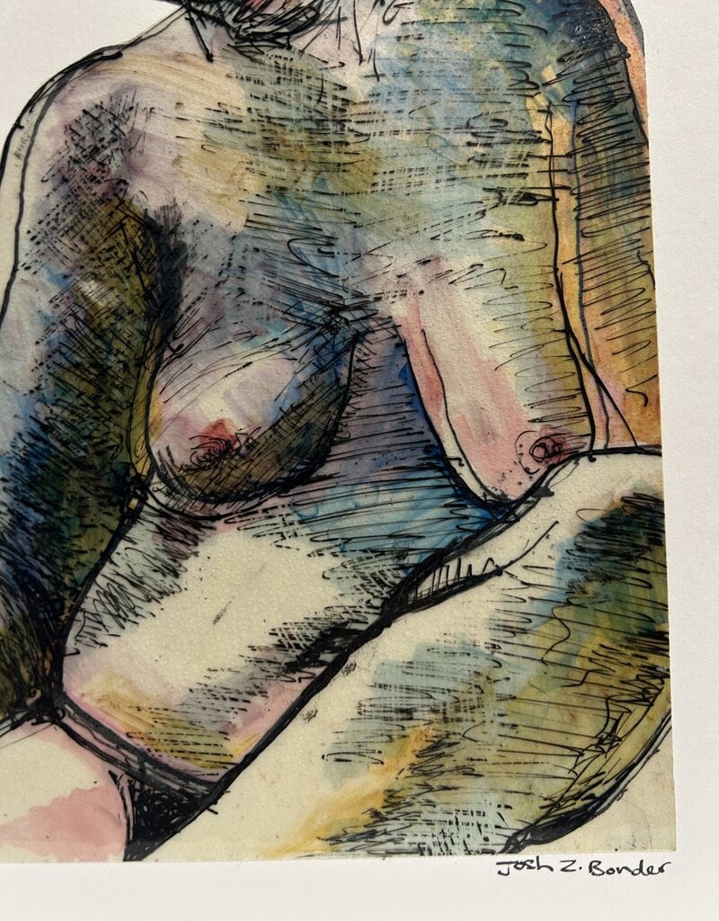 Bonder Abstract Nude by Josh Z. Bonder
