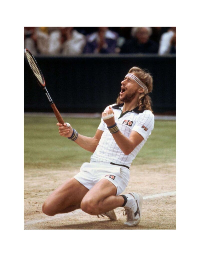 stoltman Björn Borg, Wimbledon 1980 by Adam Stoltman