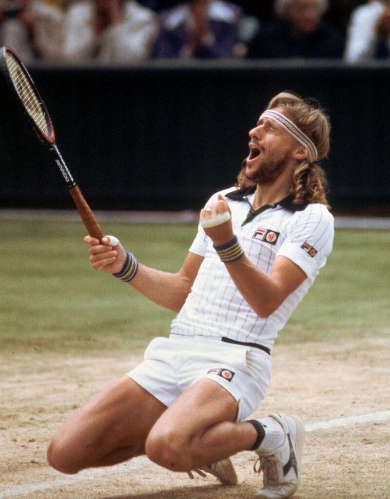 stoltman Björn Borg, Wimbledon 1980 by Adam Stoltman