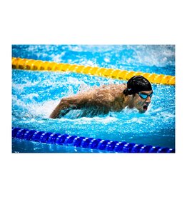 stoltman Michael Phelps, Competing in the 200 meter Butterfly at the London Olympics by Adam Stoltman