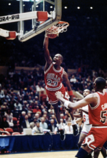 stoltman Michael Jordan, Chicago Bulls, 1989 by Adam Stoltman