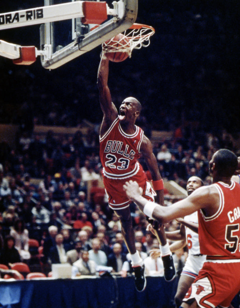 stoltman Michael Jordan, Chicago Bulls, 1989 by Adam Stoltman