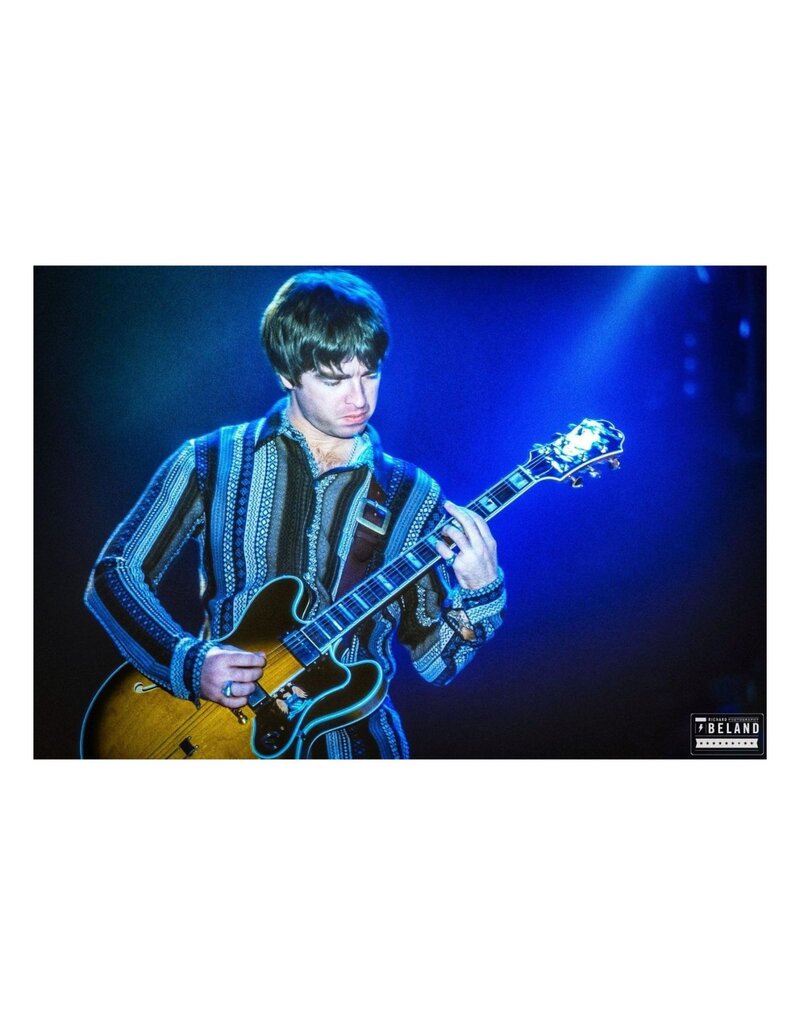 Beland Oasis - Noel Gallagher Maple Leaf Gardens on the Be Here Now Tour, 1998 by Richard Beland