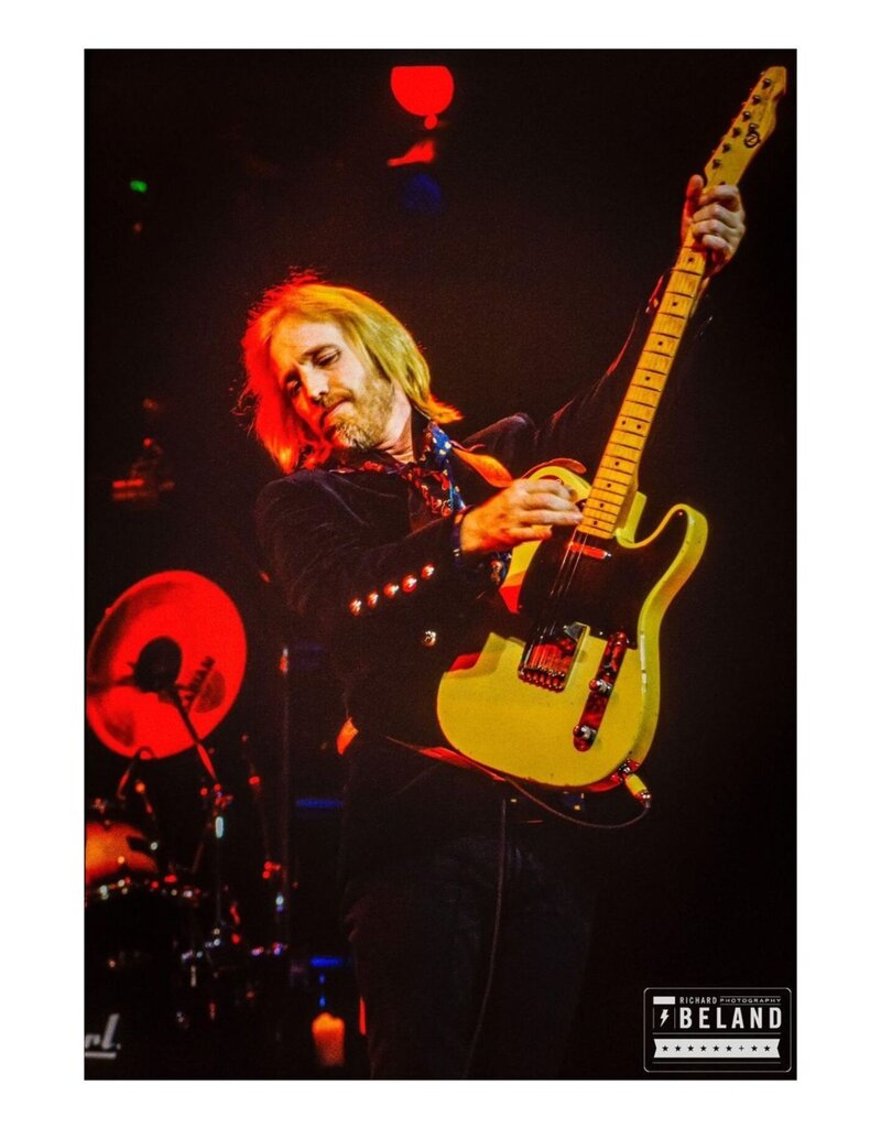 Beland Tom Petty Maple Leaf Gardens, 1995  by Richard Beland