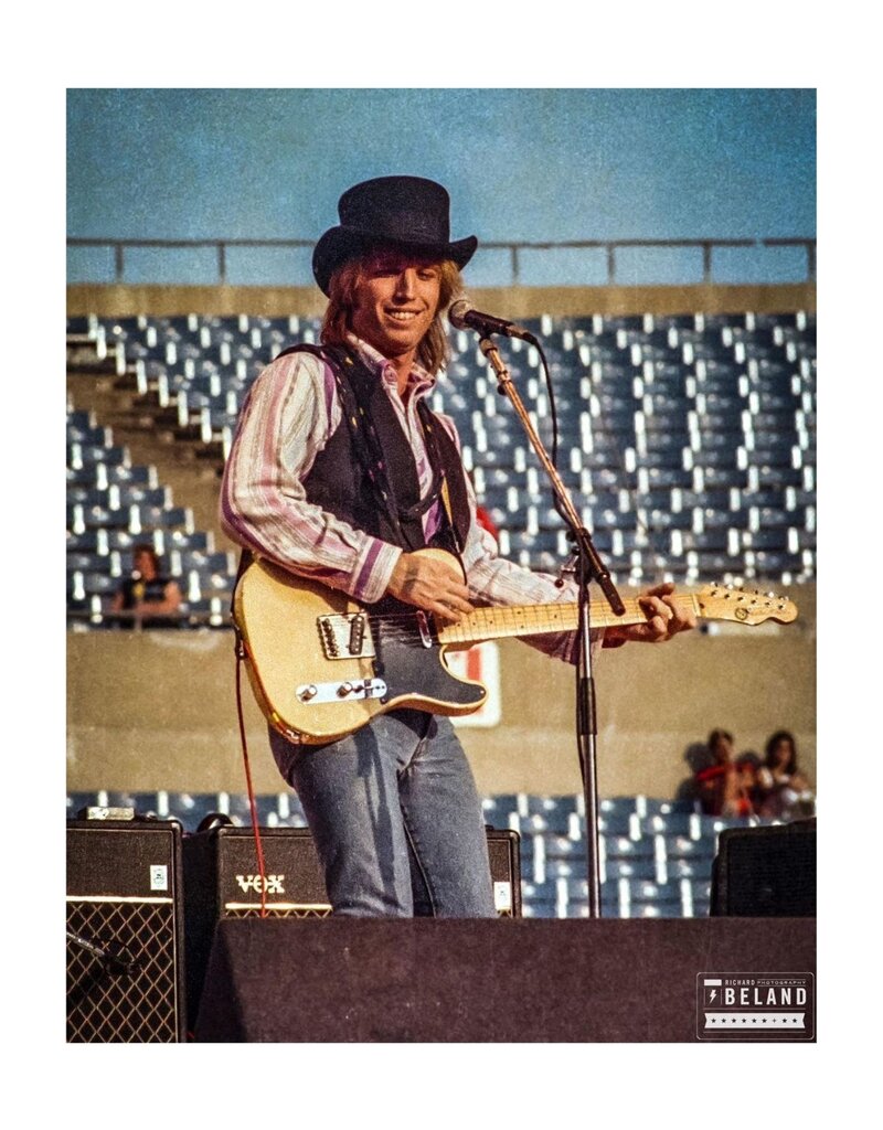 Beland Tom Petty Rich Stadium in Buffalo, NY 1986 by Richard Beland