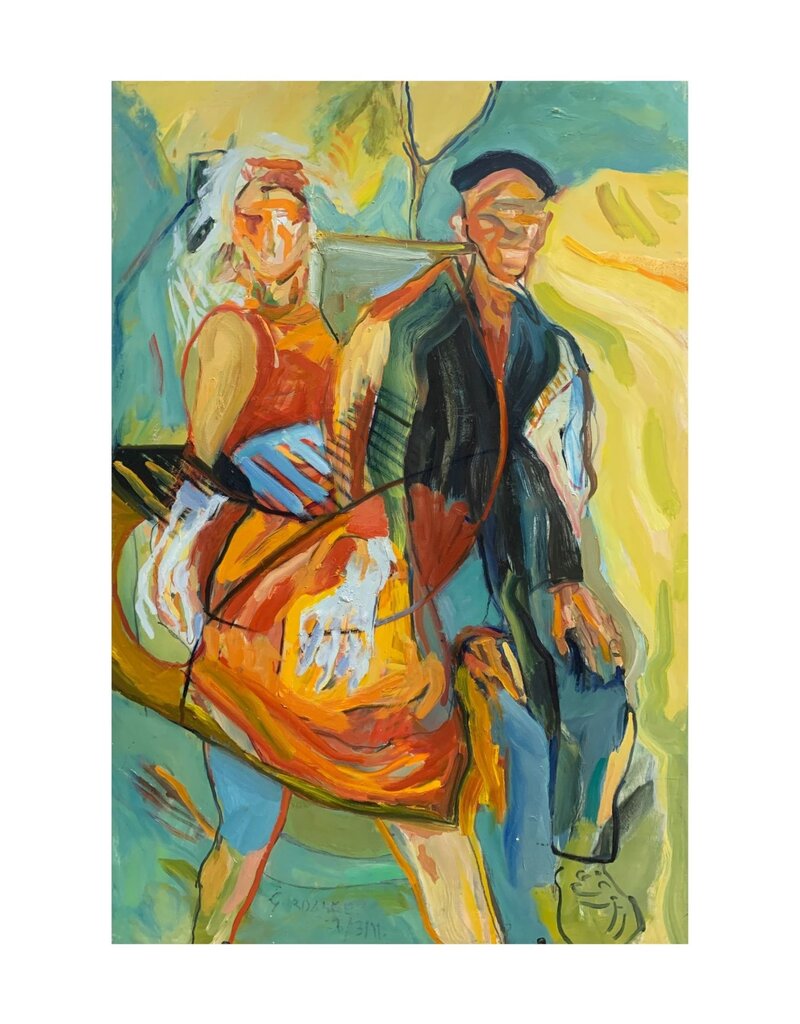 Gordaneer Couple (Original) by James Gordaneer