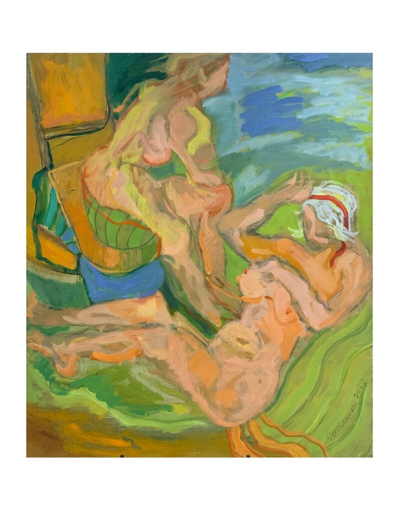 Gordaneer After Sauna (Original) by James Gordaneer