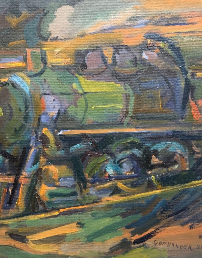 Gordaneer Evening Run (Original) by James Gordaneer