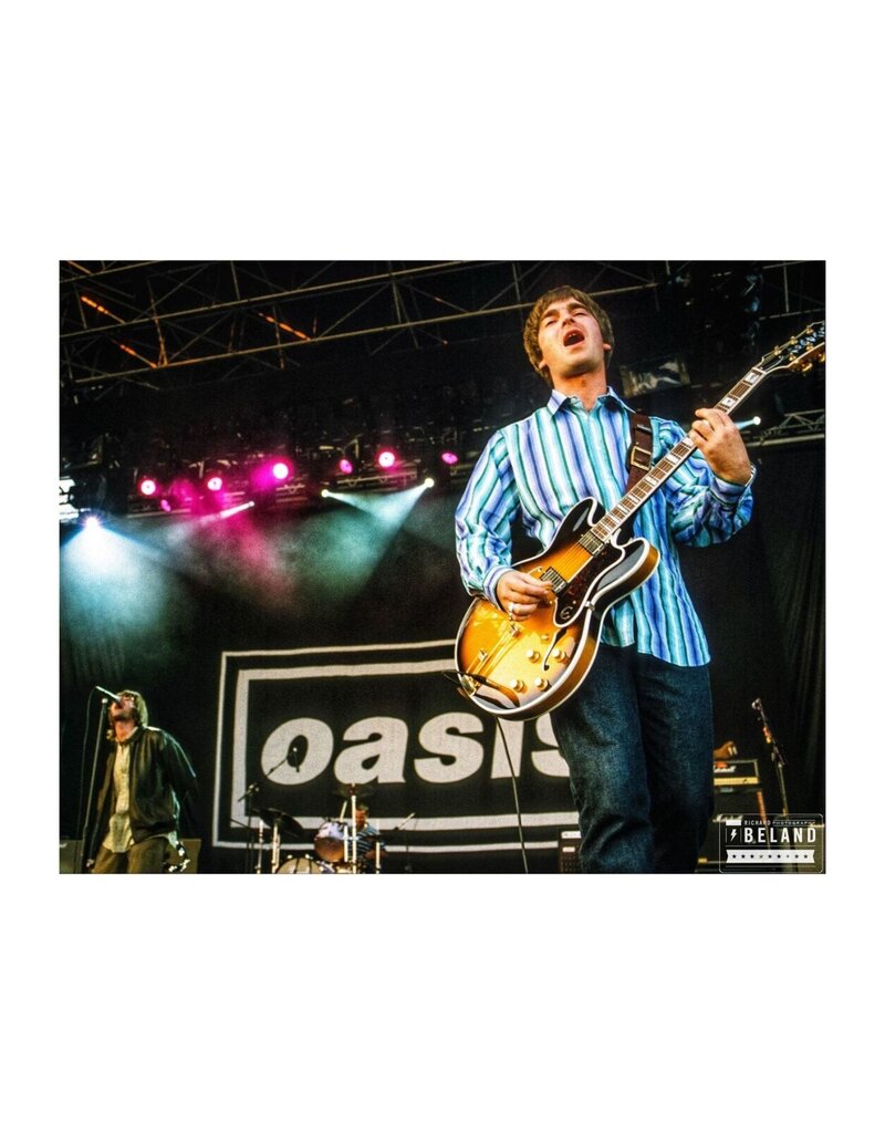 Beland Oasis Supports Neil Young, Barrie 1996 by Richard Beland