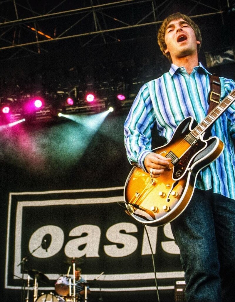 Beland Oasis Supports Neil Young, Barrie 1996 by Richard Beland