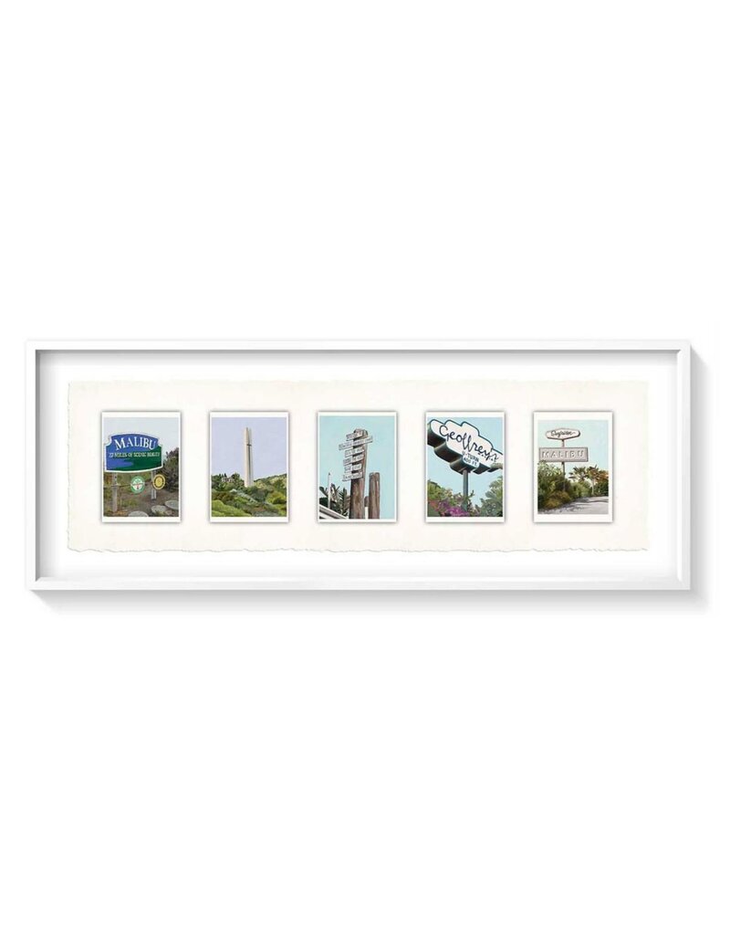 Alyssa Crosby Postcards from Malibu I by Alyssa Crosby