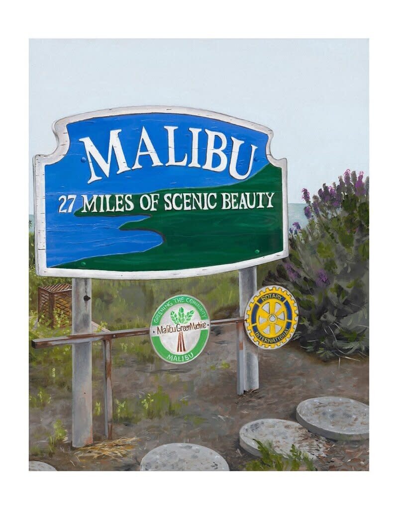 Alyssa Crosby Postcards from Malibu I by Alyssa Crosby