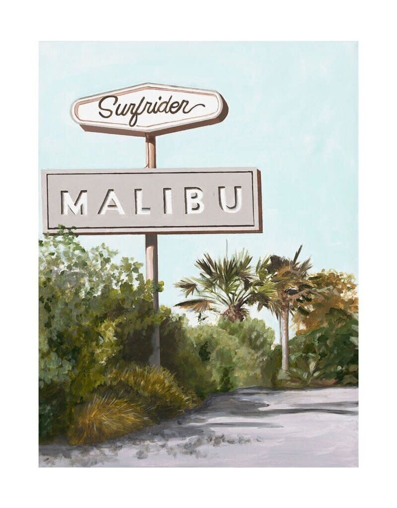 Alyssa Crosby Postcards from Malibu I by Alyssa Crosby