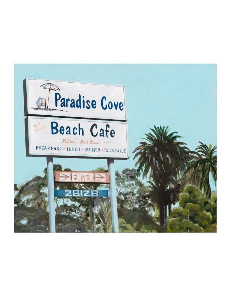 Alyssa Crosby Postcards from Malibu II by Alyssa Crosby