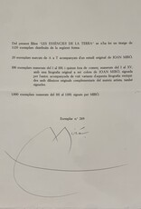Miró Les Essencies de la Terra by Joan Miró