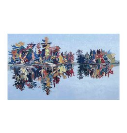 Grieve Three Sisters Reflection (Original) by David Grieve