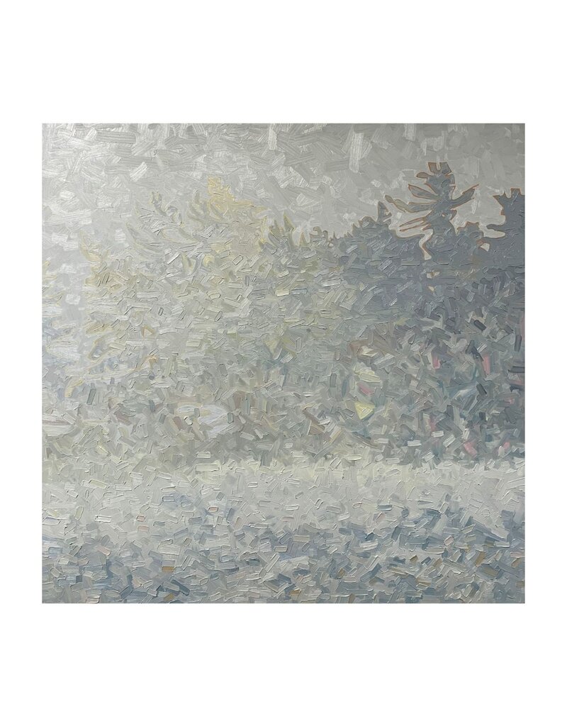 Grieve Lake Fog 1 (Original) by David Grieve