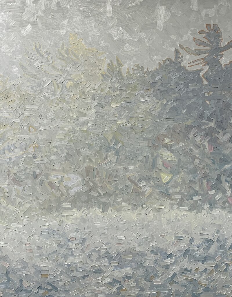 Grieve Lake Fog 1 (Original) by David Grieve