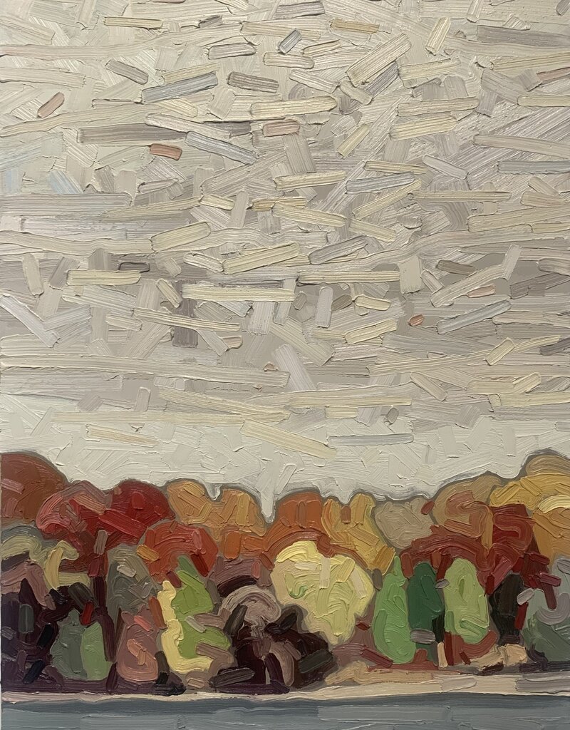 Grieve Autumn Shore 11 (Original) by David Grieve