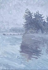 Grieve Gull Rock Shuffle 1 (Original) by David Grieve