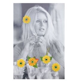 Taupin Bridgette Bardot - Floral Goddess by Bernie Taupin
