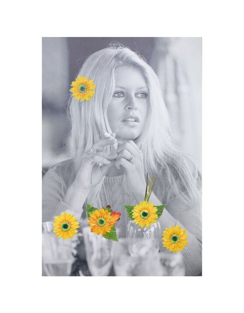 Taupin Bridgette Bardot - Floral Goddess by Bernie Taupin