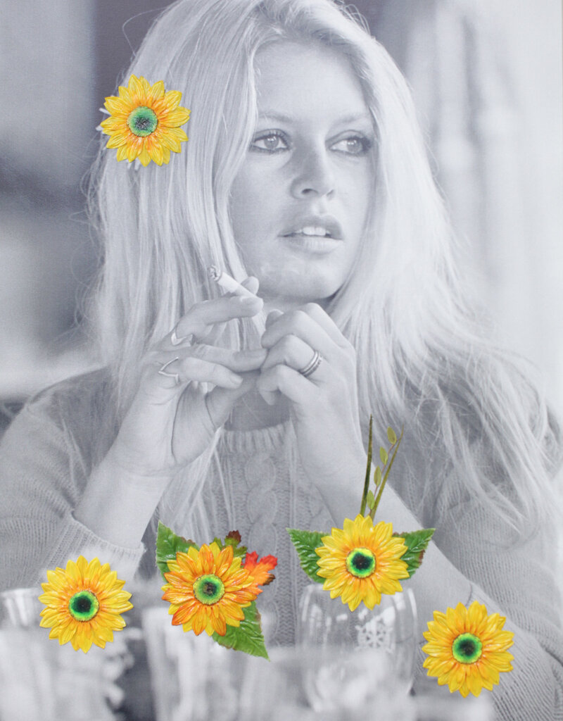 Taupin Bridgette Bardot - Floral Goddess by Bernie Taupin