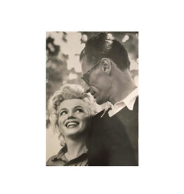 Heyman Connecticut. Marilyn Monroe and Arthur Miller, 1956 By Ken Heyman