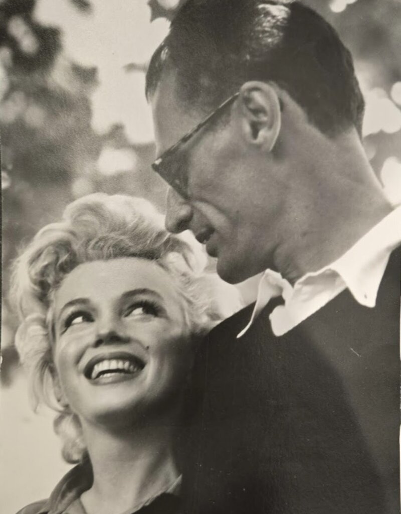 Heyman Connecticut. Marilyn Monroe and Arthur Miller, 1956 By Ken Heyman