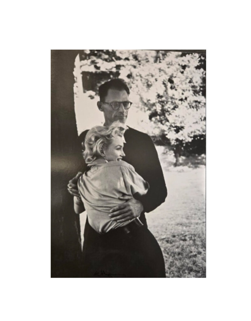 Heyman Marilyn Monroe and Arthur Miller on their Wedding Day By Ken Heyman