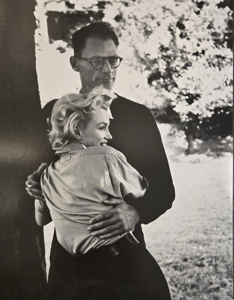 Heyman Marilyn Monroe and Arthur Miller on their Wedding Day By Ken Heyman