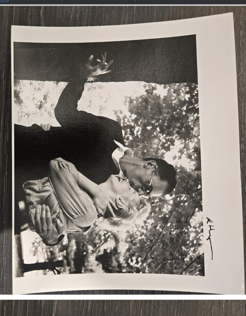 Heyman Marilyn Monroe and Arthur Miller. Wedding Photo