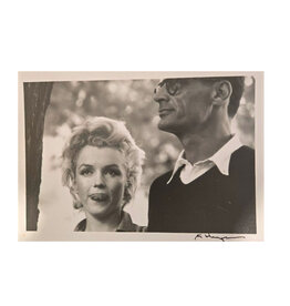 Heyman Marilyn Monroe and Arthur Miller. 1956. Connecticut