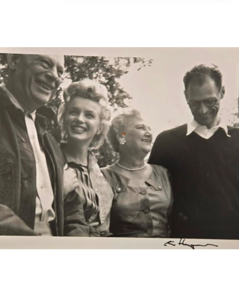 Heyman Marilyn With Arthur Miller’s Parents