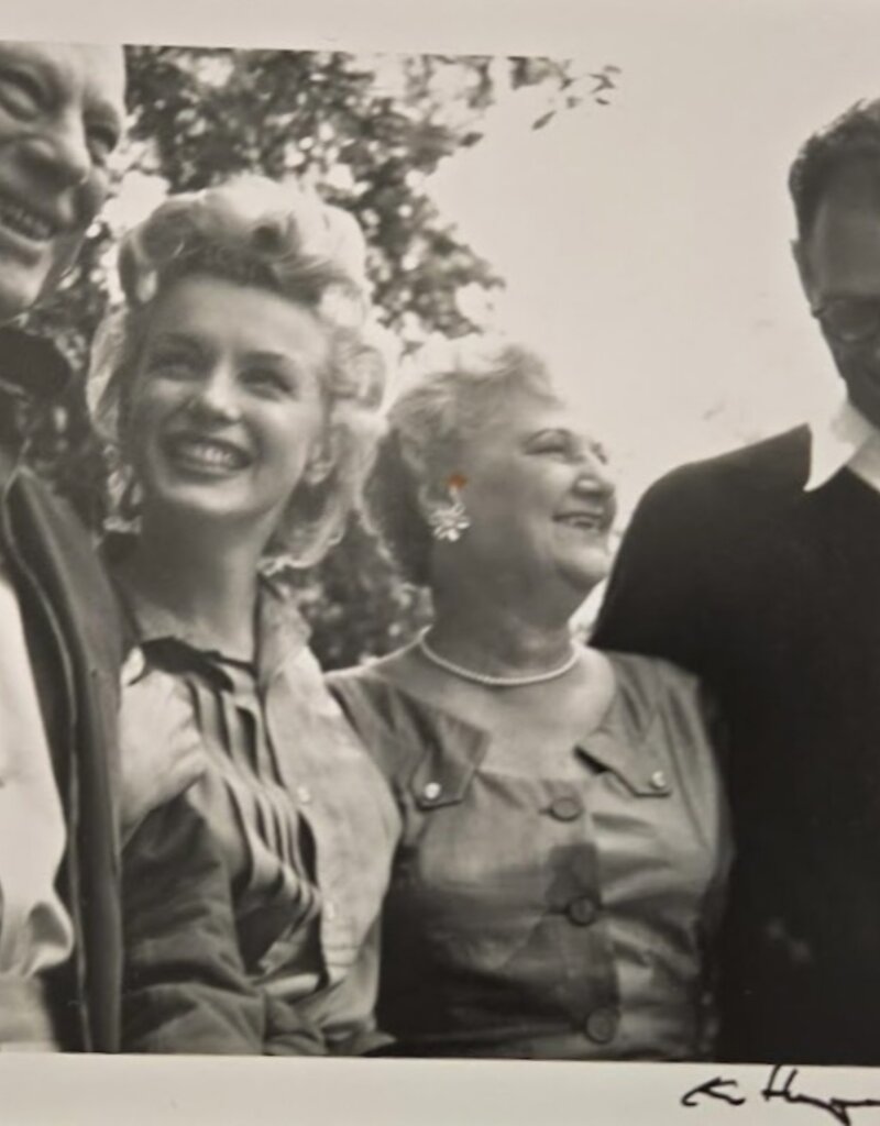 Heyman Marilyn With Arthur Miller’s Parents