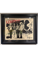 Brainwash Stairway to London by Mr. Brainwash