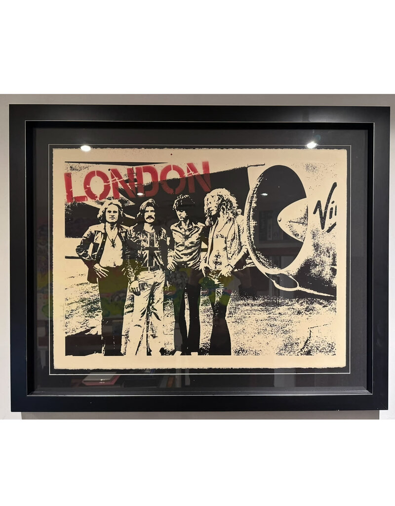 Brainwash Stairway to London by Mr. Brainwash