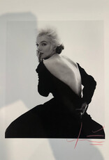 Stern Marilyn in Black Dress by Bert Stern