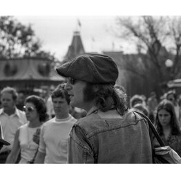 Pang A Face in the Crowd, Disney World, FL 1974 by May Pang