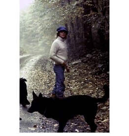 Pang A Walk in the Wilderness, Ellenville, NY 1974 by May Pang